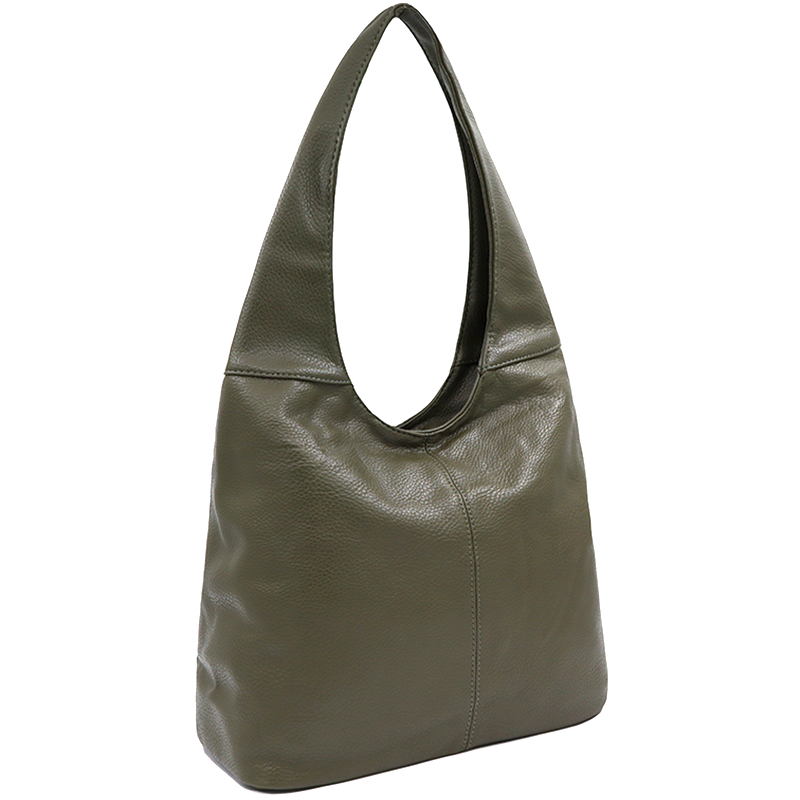 Nagy női táska típusú szatyor - sötétzöld