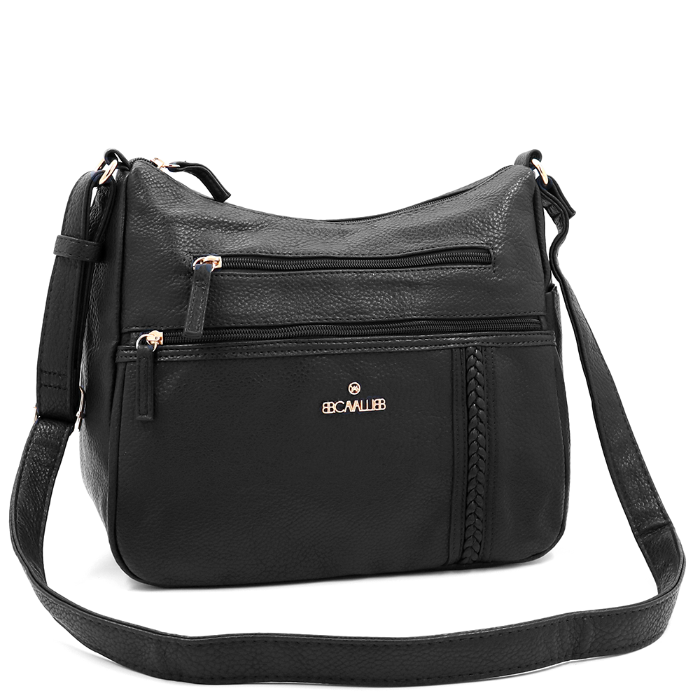 Női válltáska – fekete