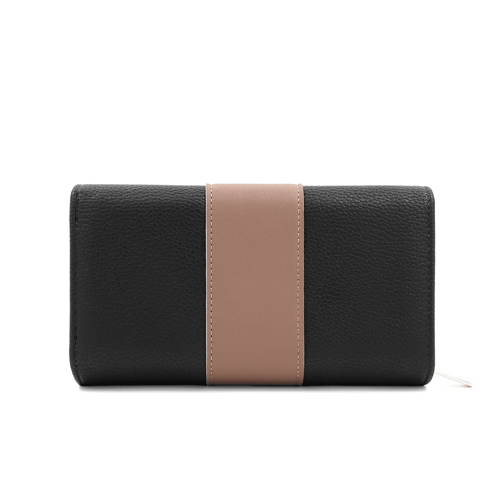 Nagy női pénztárca - fekete