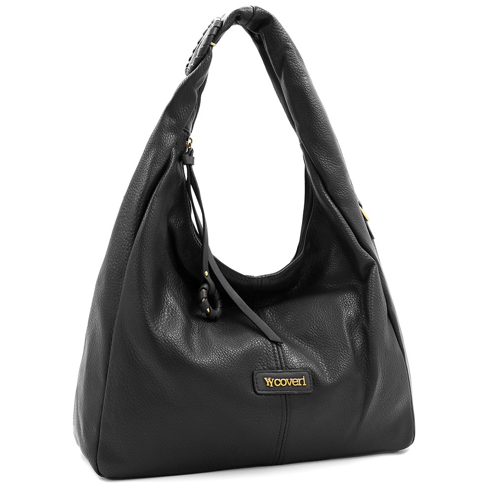 Nagy női táska típusú táska – fekete