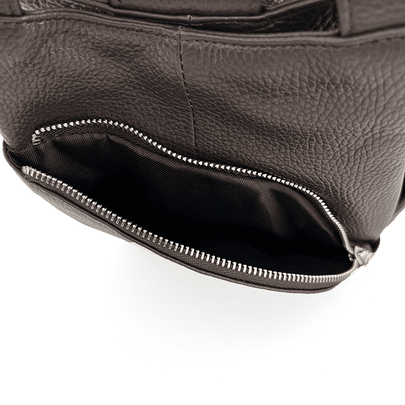 Természetes bőrből készült Lara hátizsák