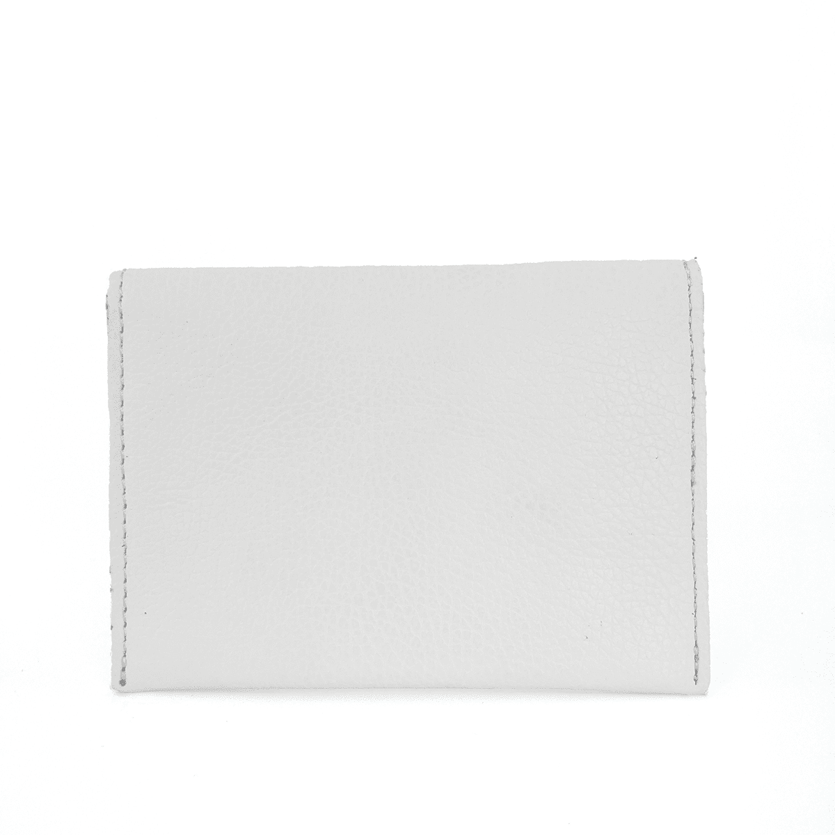 Természetes bőr pénztárca - fehér