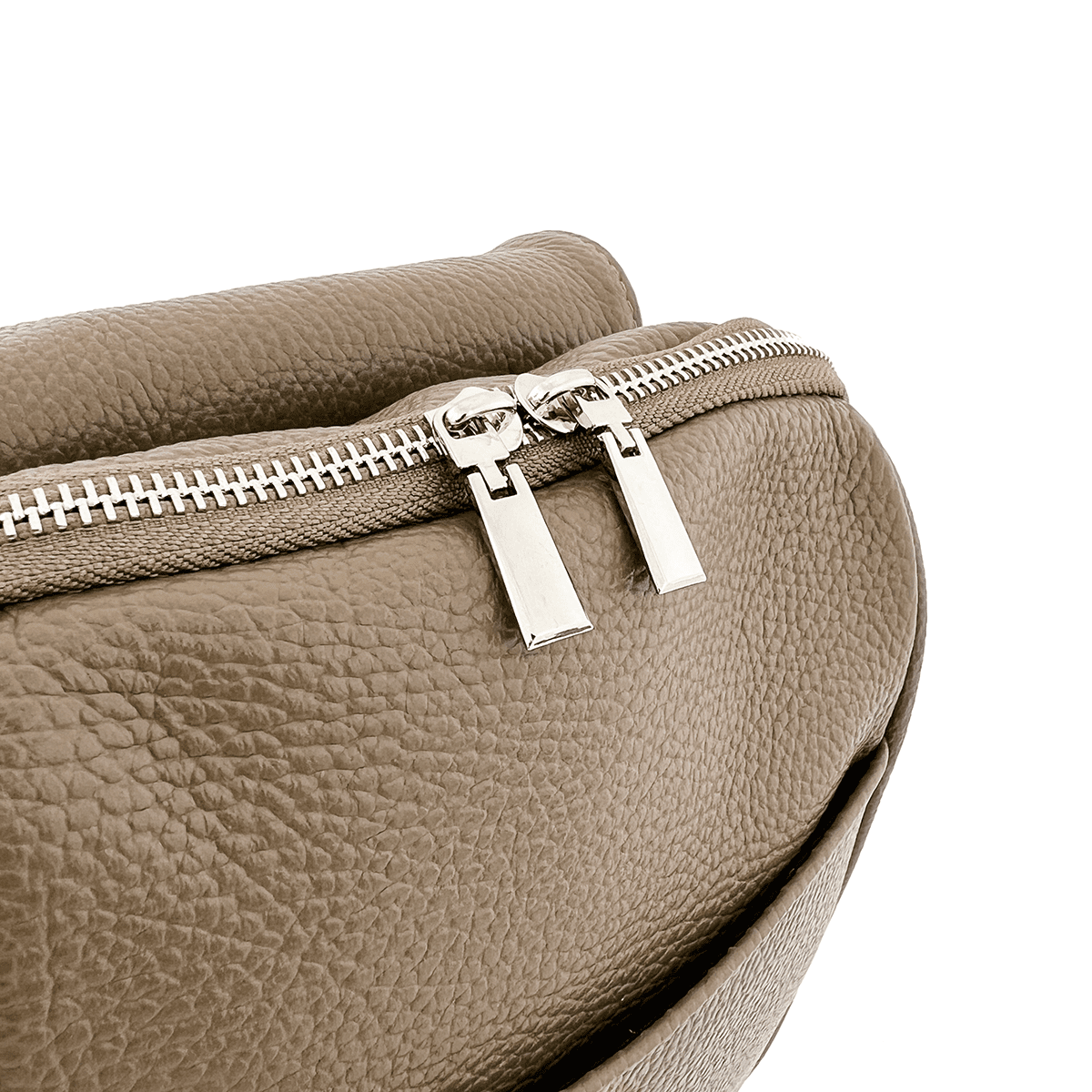 Női hátizsák természetes bőrből Venezia - világosbarna