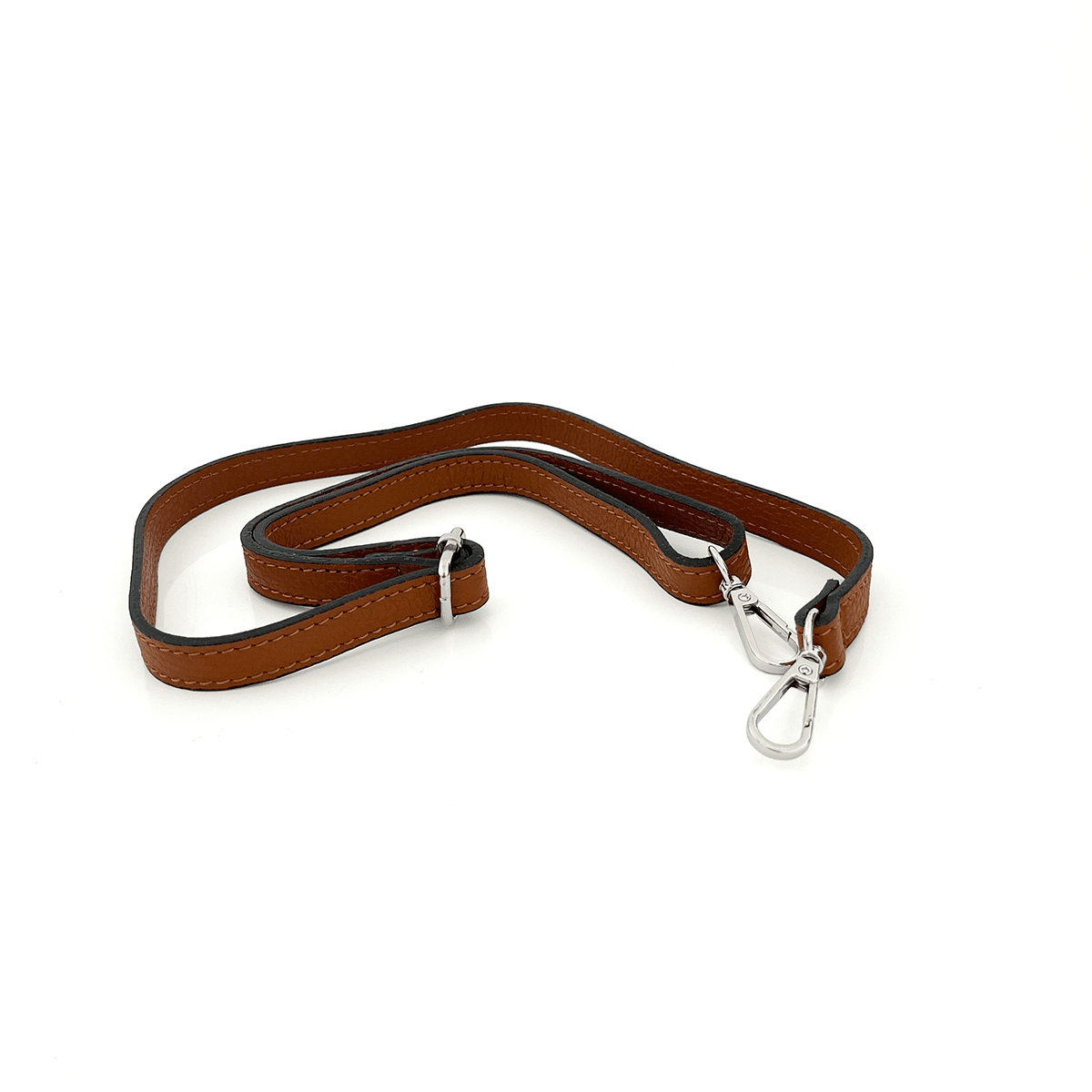 Luxus táska természetes bőrből - cseréptetű barna