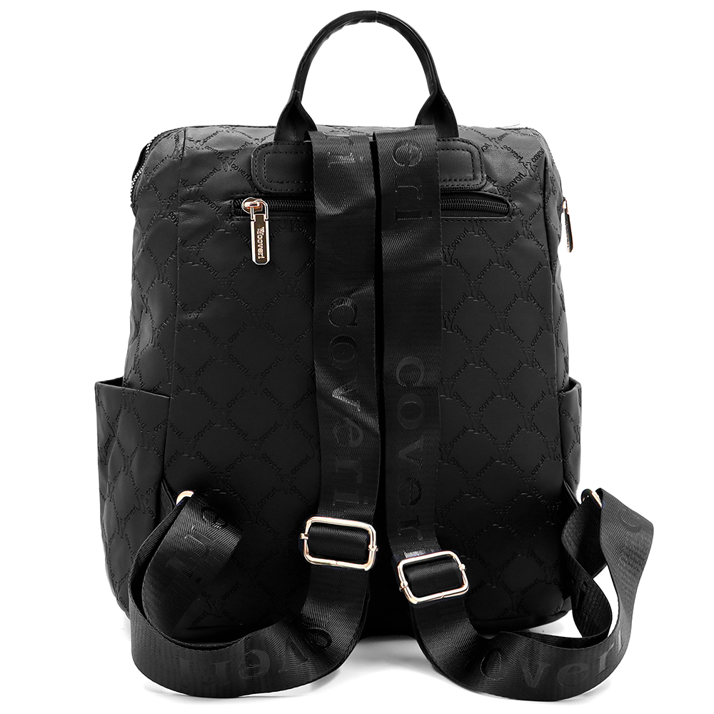 SZETT – Hátizsák + kis női táska – fekete