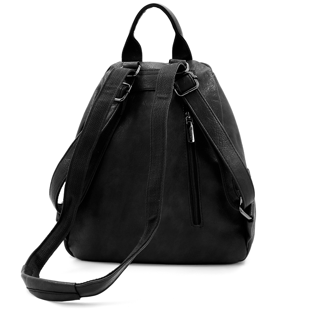 2 az 1-ben – Női hátizsák és táska – fekete