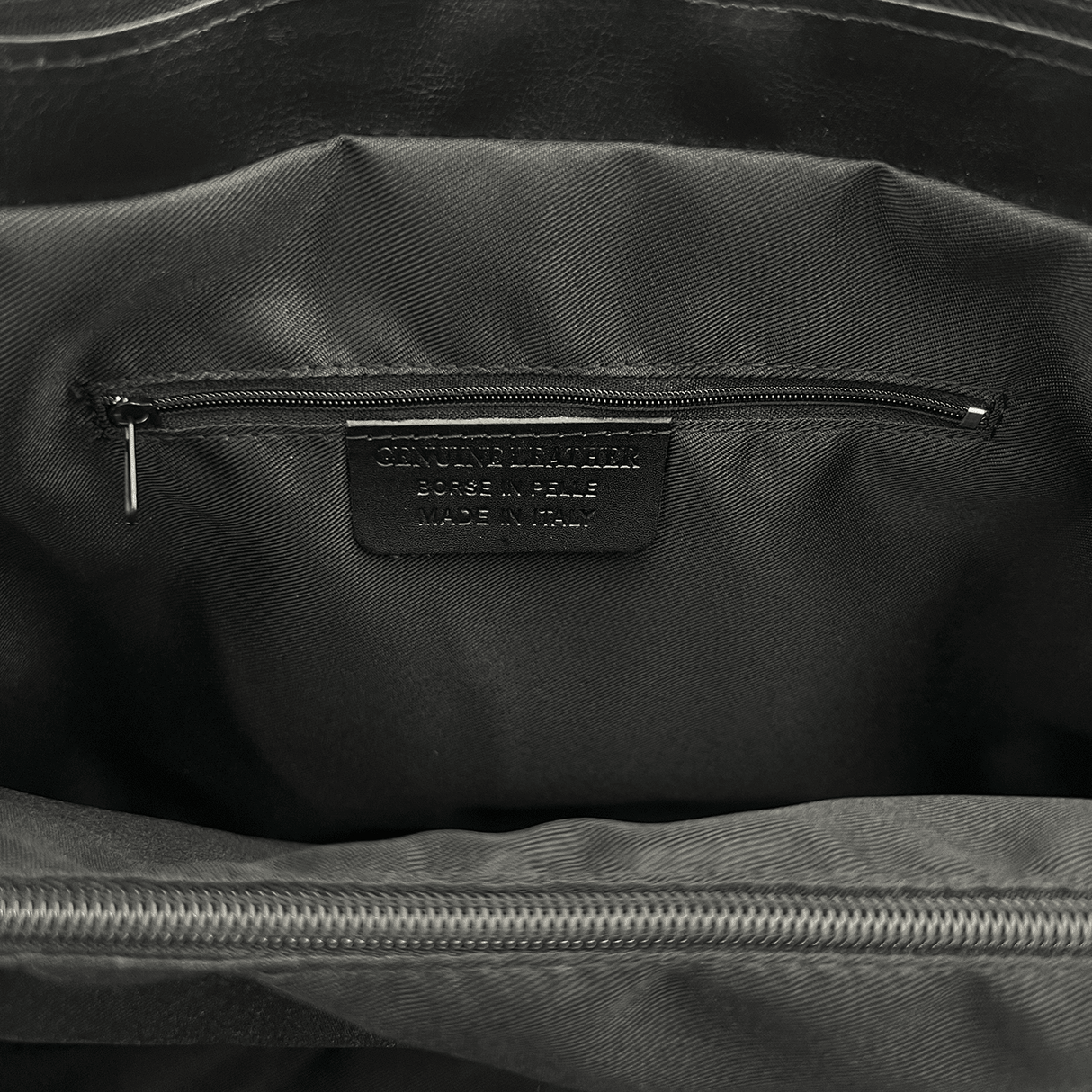 Üzleti táska természetes bőrből, krokodil mintával - cserépbarna