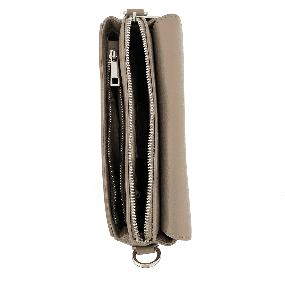 Válltáska természetes bőrből Milana - narancssárga