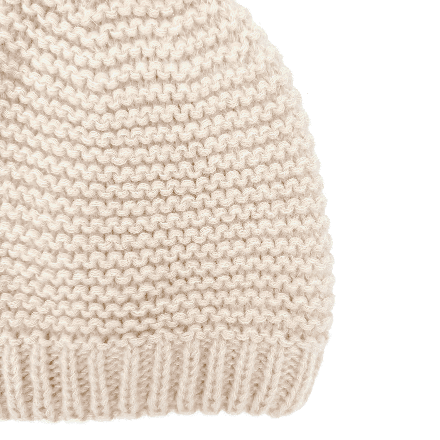 Diana & Co - Téli sapka pomponnal - bézs