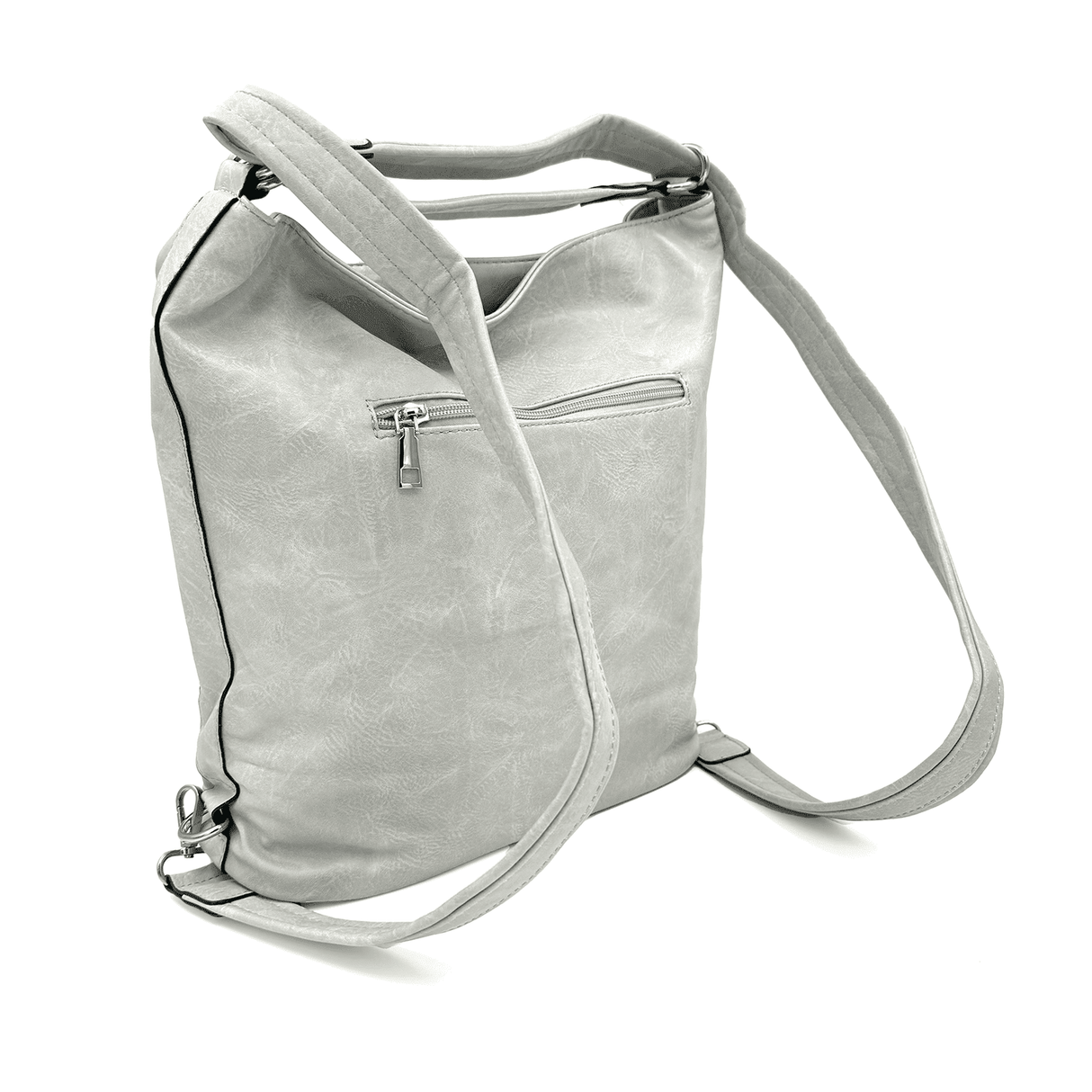 2 az 1-ben – Nagy táska és hátizsák – szürke