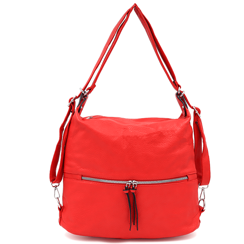 2 az 1-ben – Nagy táska és hátizsák – piros