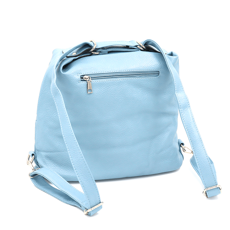 2 az 1-ben – Nagy táska és hátizsák – világoskék