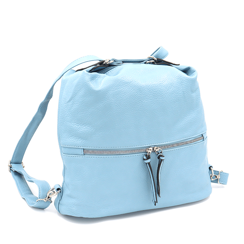 2 az 1-ben – Nagy táska és hátizsák – világoskék