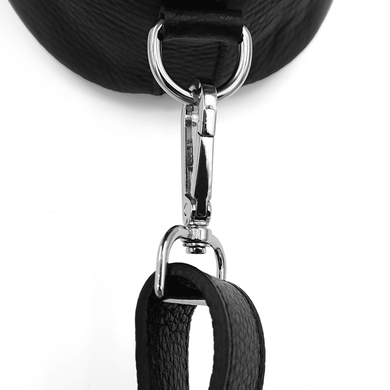 2 az 1-ben - Carmena természetes bőr táska és hátizsák - fekete