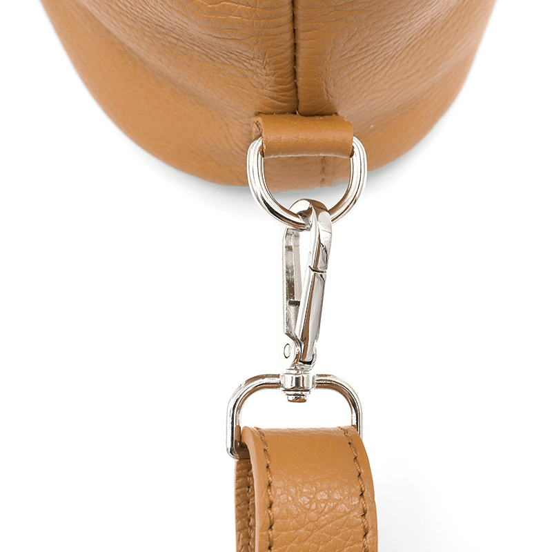 2 az 1-ben - Carmena természetes bőr táska és hátizsák - cserépbarna