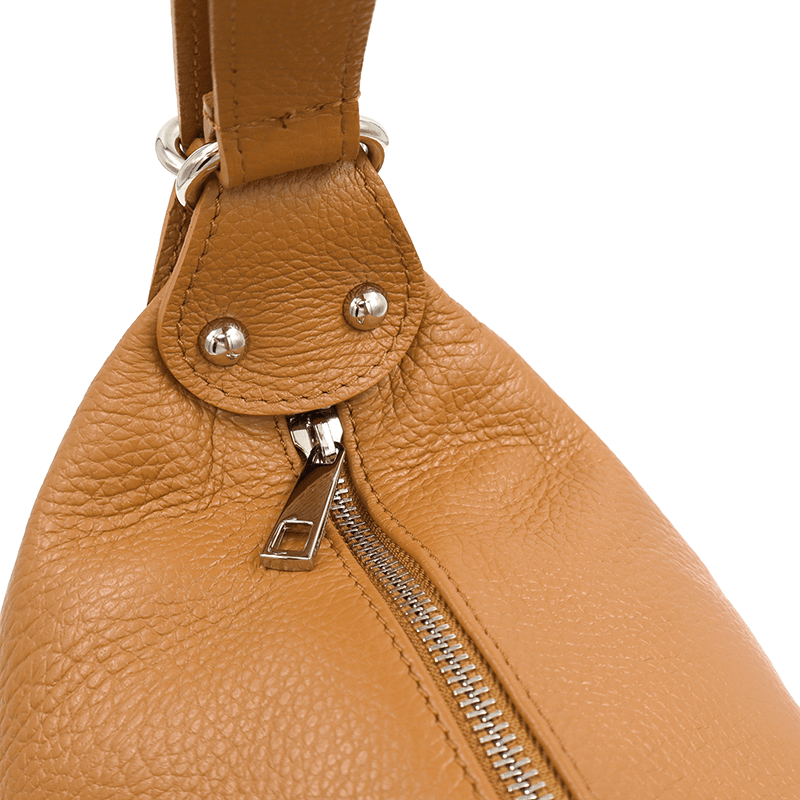 2 az 1-ben - Carmena természetes bőr táska és hátizsák - cserépbarna