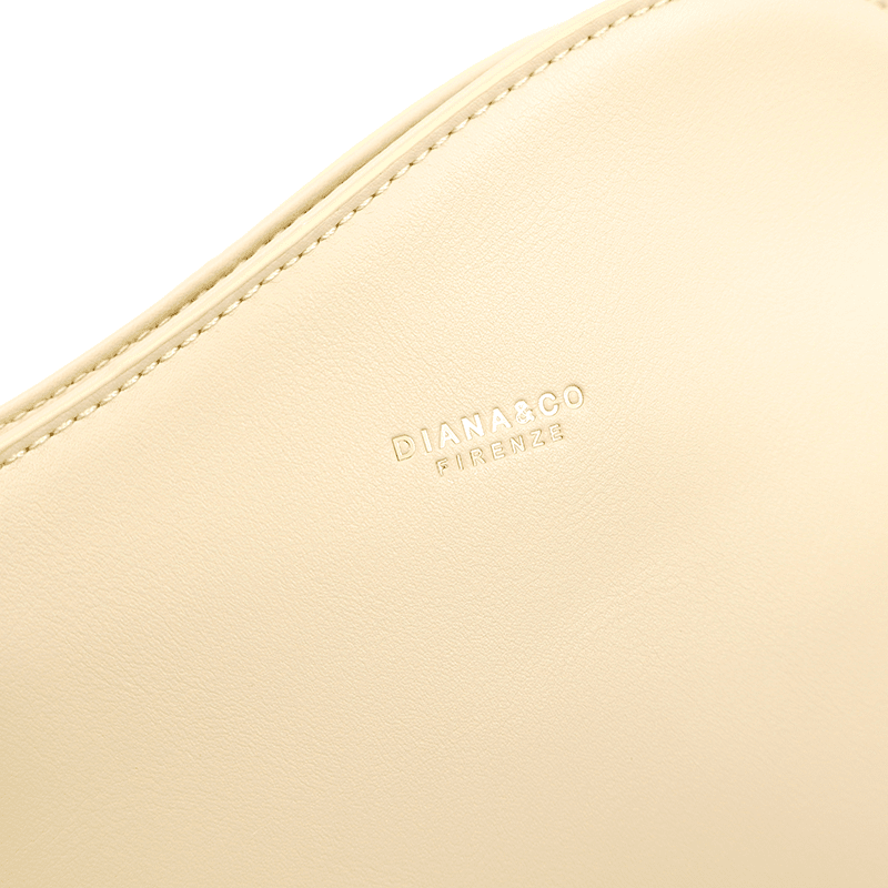 Diana & Co - érdekes válltáska - sárga