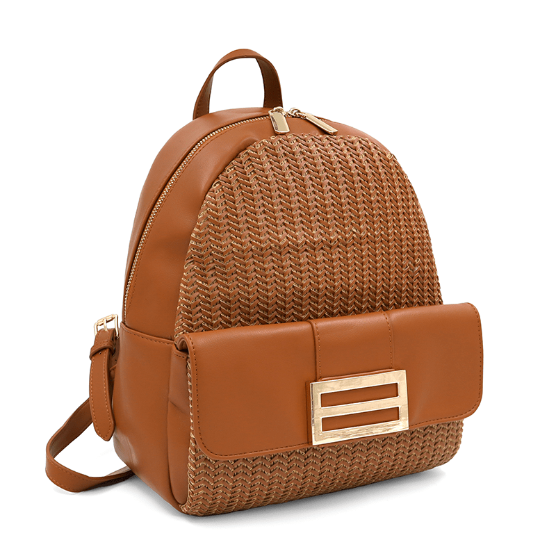 KASSANDRA - Női hátizsák - cseréptetős barna