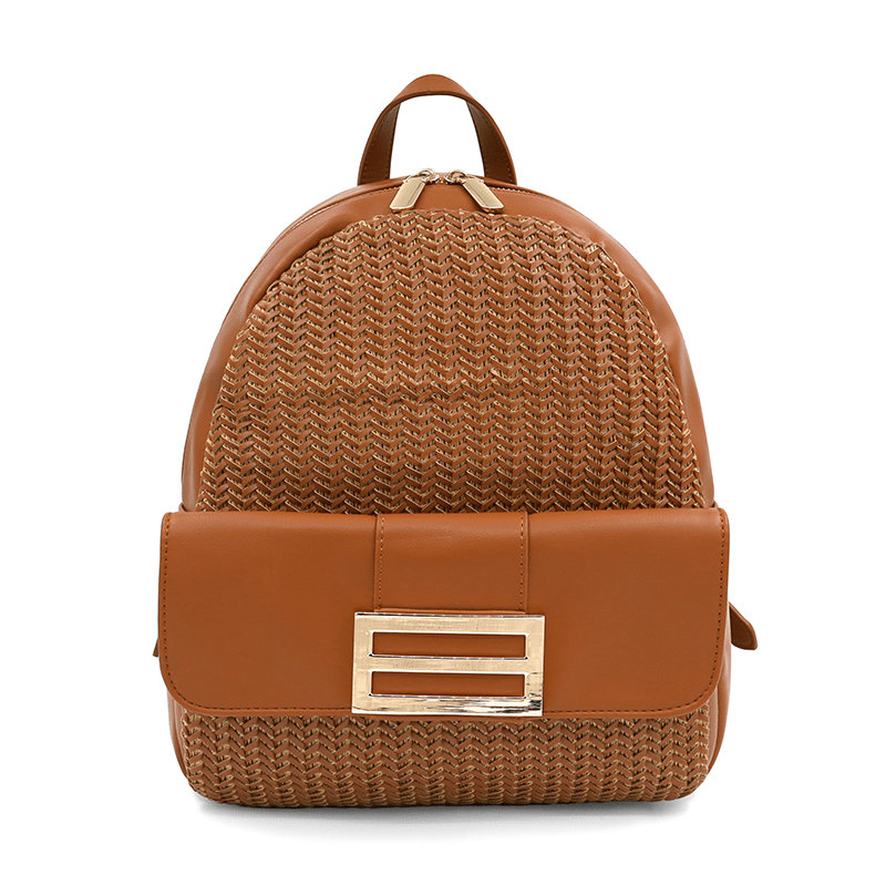 KASSANDRA - Női hátizsák - cseréptetős barna