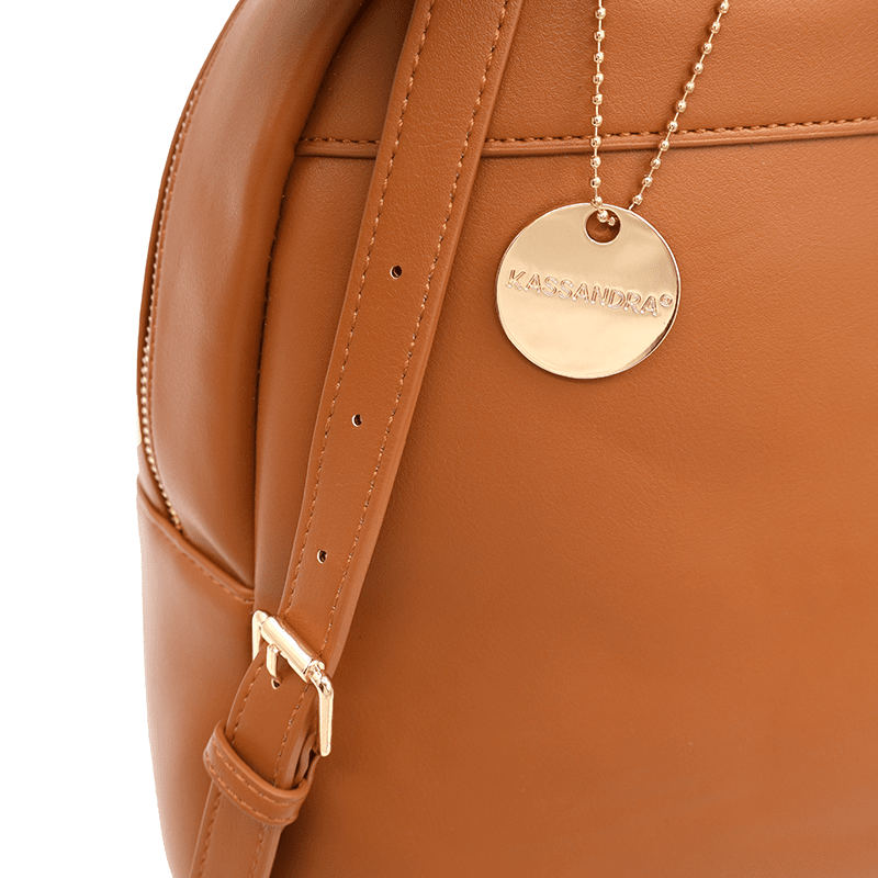 KASSANDRA - Női hátizsák - cseréptetős barna