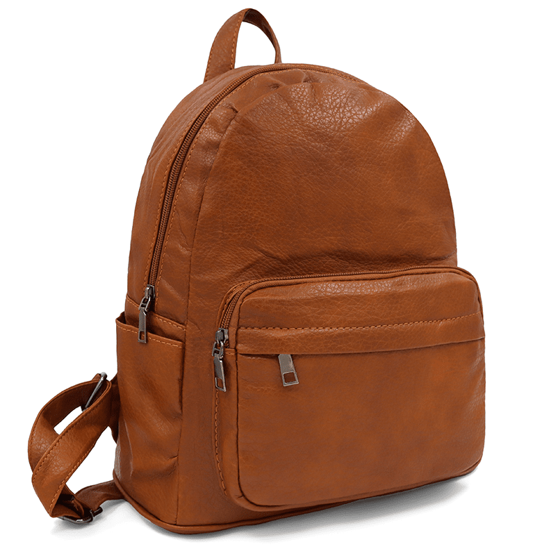 Nagy női hátizsák Anelia - cserépbarna