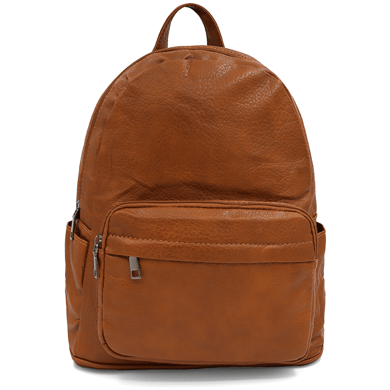 Nagy női hátizsák Anelia - cserépbarna