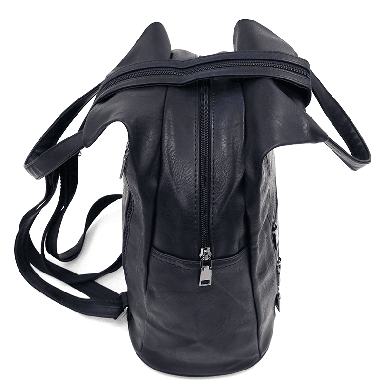 Női hátizsák titkos záródással - sötétkék