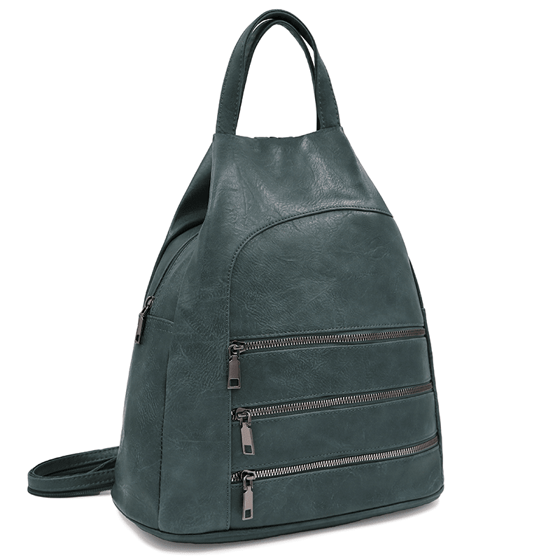 Női hátizsák titkos záródással - kék