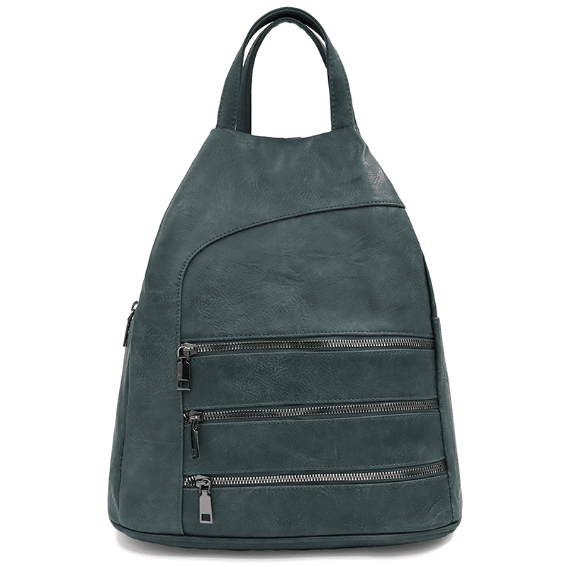 Női hátizsák titkos záródással - kék