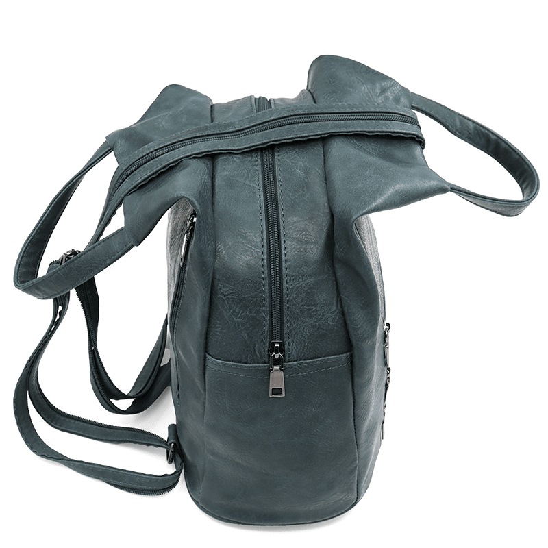 Női hátizsák titkos záródással - kék