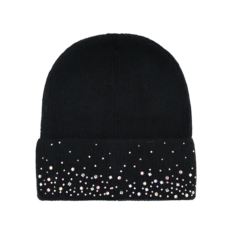 Meleg téli sapka - fekete