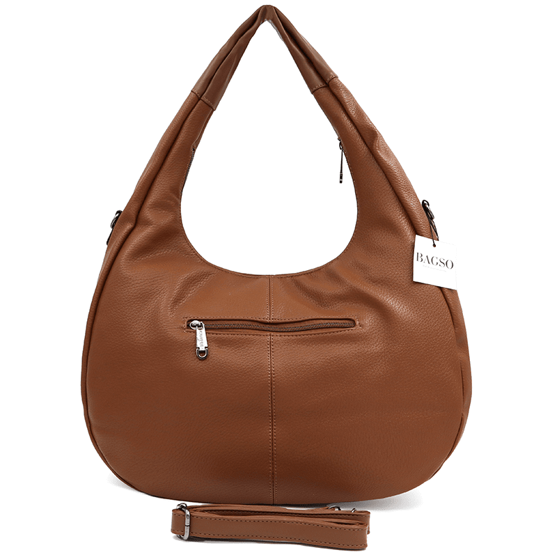 Nagy női táska, Roni típusú zsák - cserépbarna