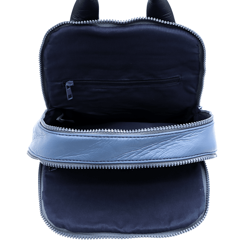 Kapitonírozott női hátizsák Preya - kék