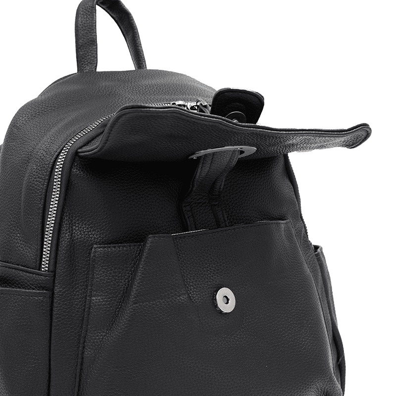 2 az 1-ben - érdekes hátizsák és táska Brina - fekete