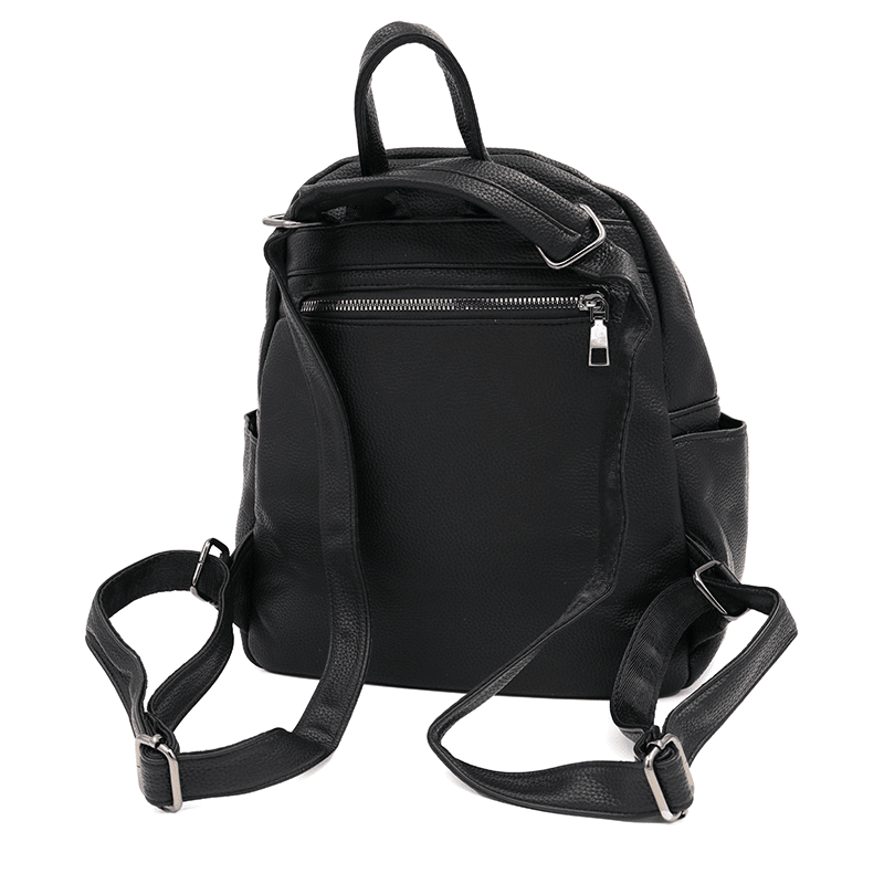 2 az 1-ben - érdekes hátizsák és táska Brina - fekete