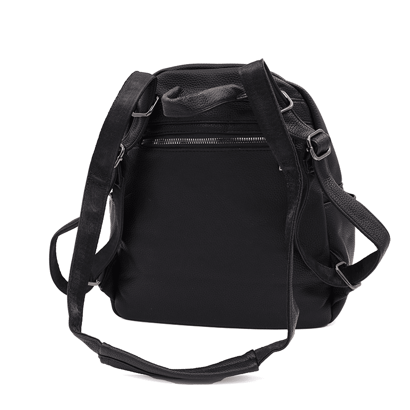 2 az 1-ben - érdekes hátizsák és táska Brina - fekete