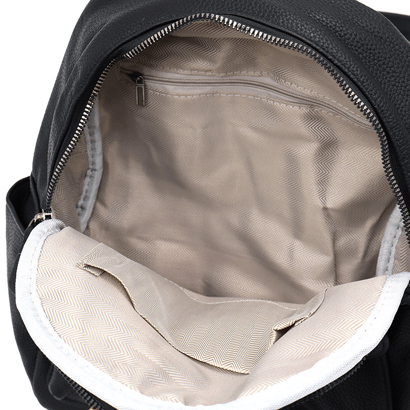 2 az 1-ben - érdekes hátizsák és táska Brina - fekete