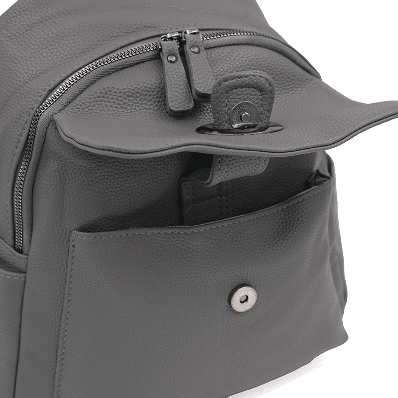 2 az 1-ben - érdekes hátizsák és táska Brina - szürke