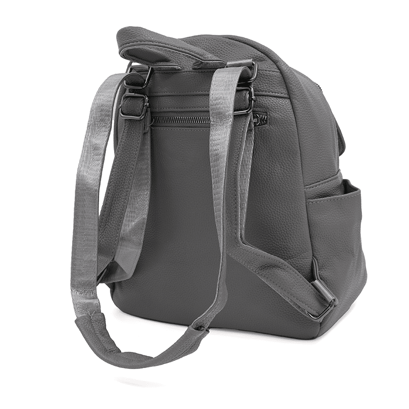 2 az 1-ben - érdekes hátizsák és táska Brina - szürke