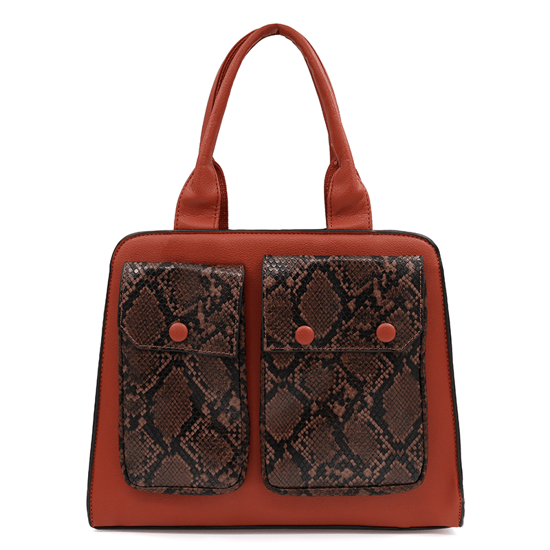 Női táska Sofi - korall mintával