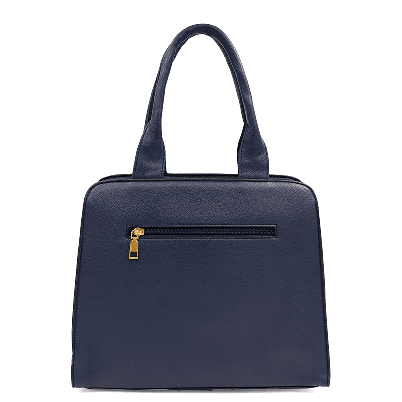 Női táska Sofi nyomtatással - sötétkék