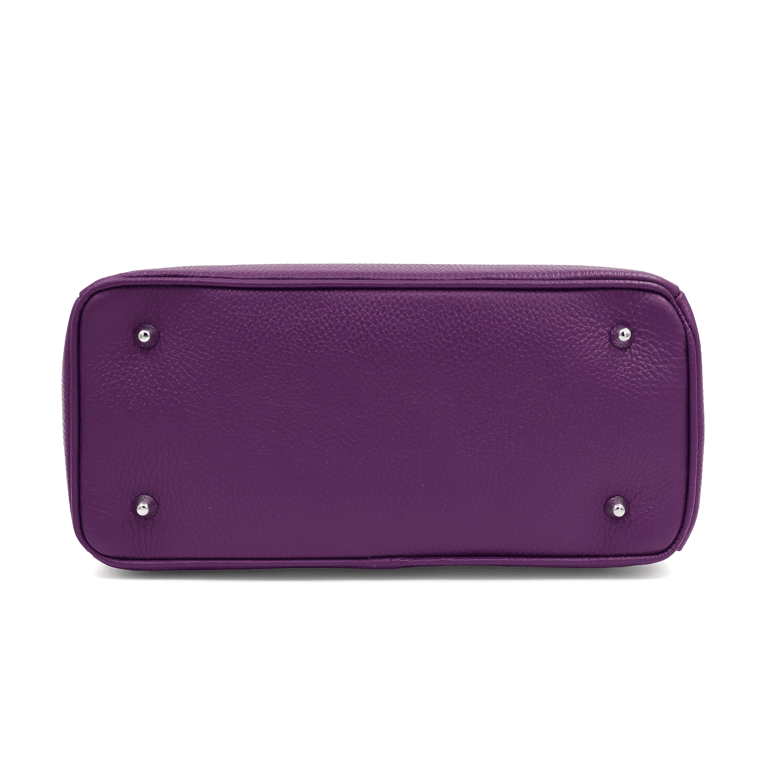 Luxus táska természetes bőrből Vivian - lila