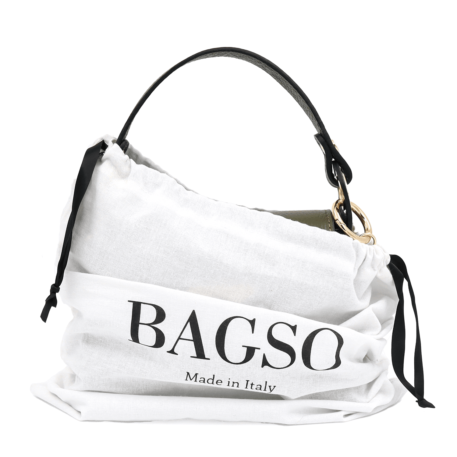 Női táska 2 fogantyúval természetes bőrből Alena  - sötétzöld