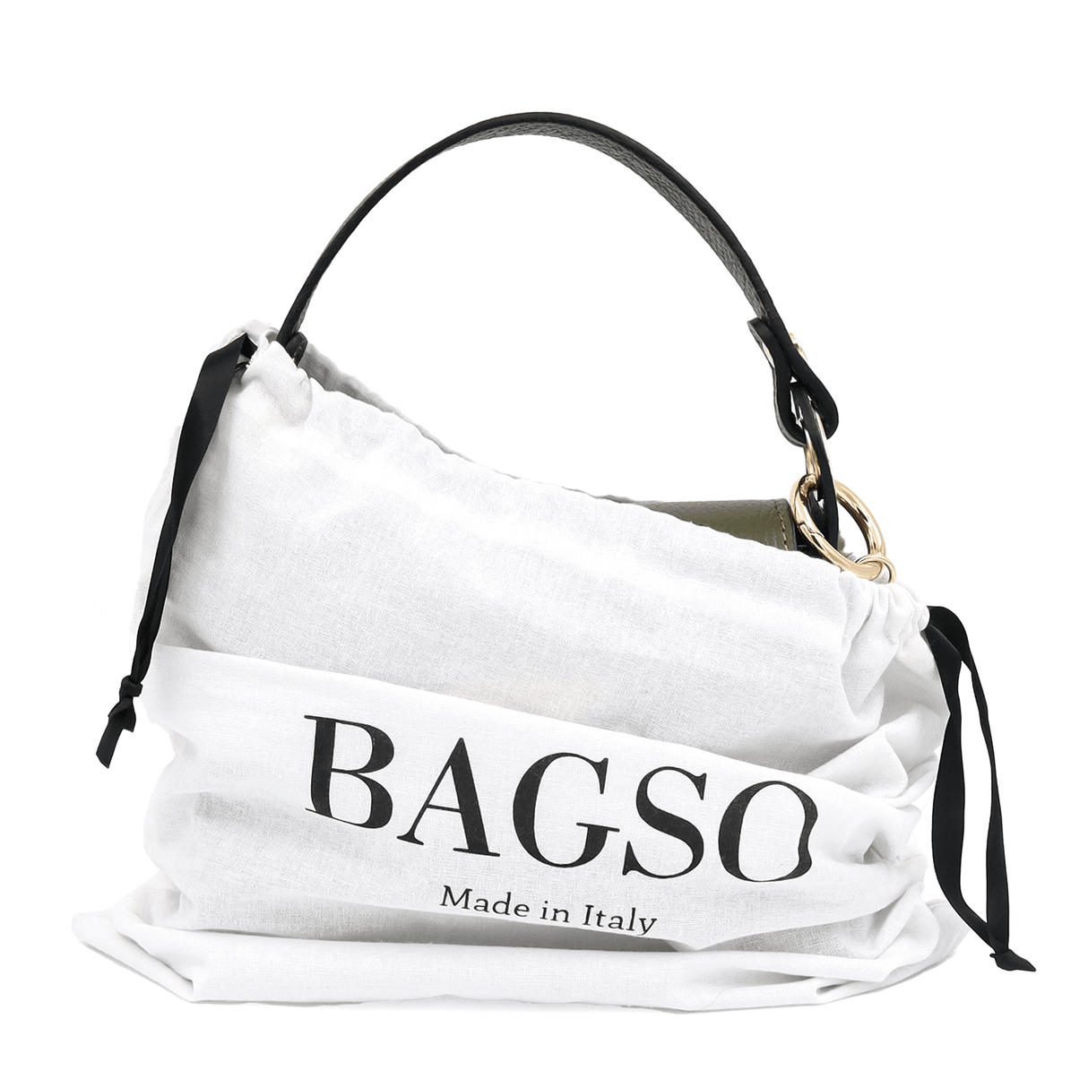 Női táska 2 fogantyúval természetes bőrből Alena  - sötétzöld