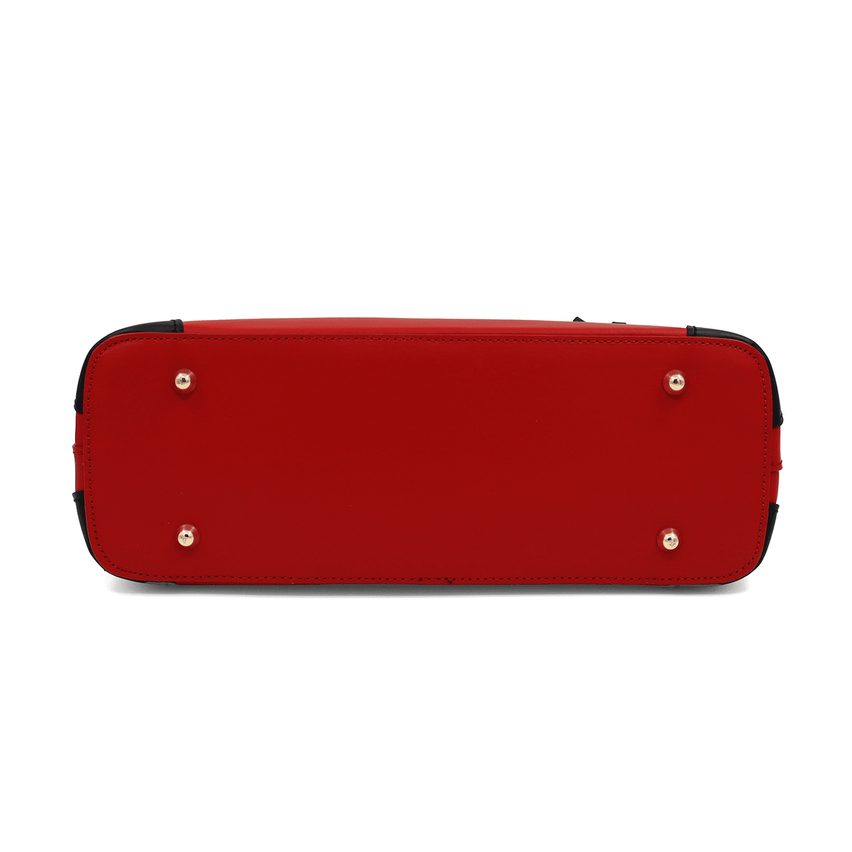 Női táska természetes bőrből - Alika - piros