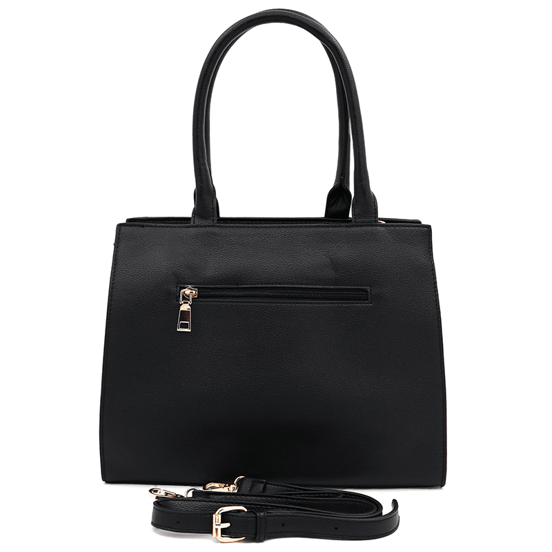 Érdekes női táska Lola - fekete