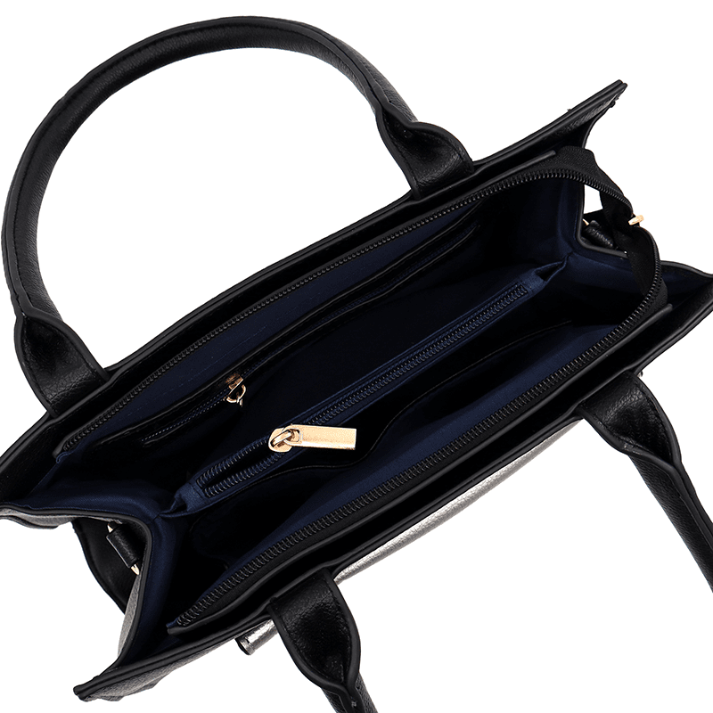 Érdekes női táska Lola - fekete