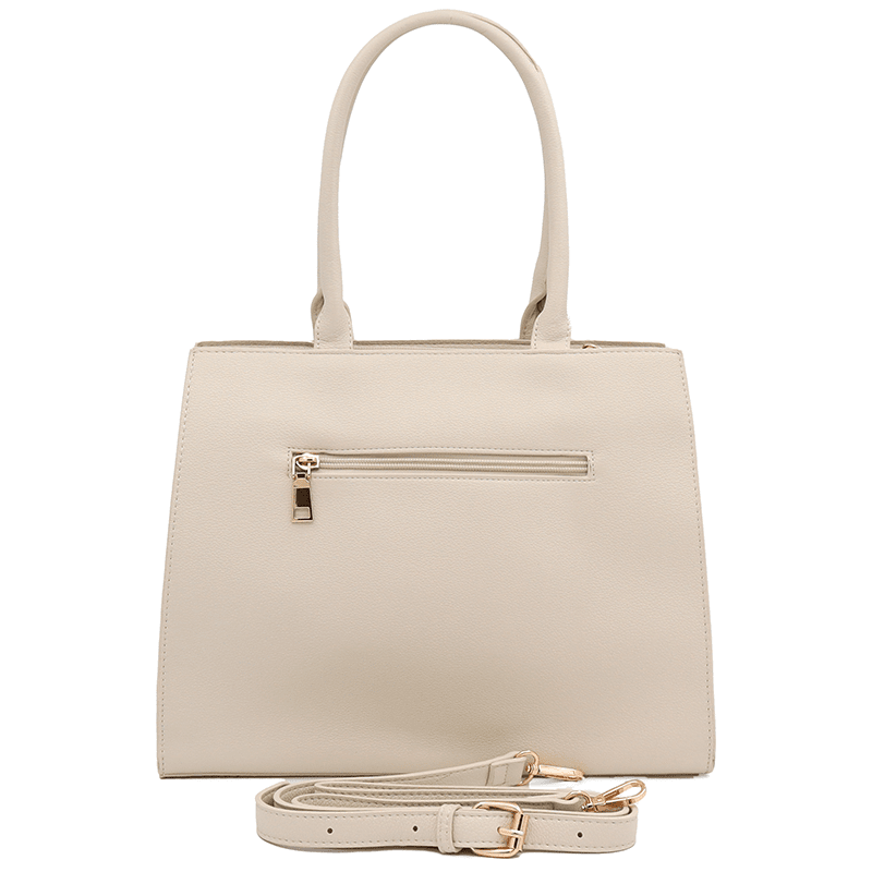 Érdekes női táska Lola - bézs