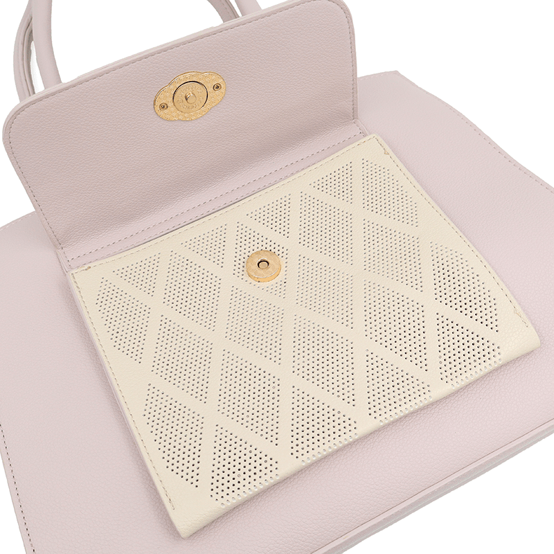 Érdekes női táska Lola - levendula