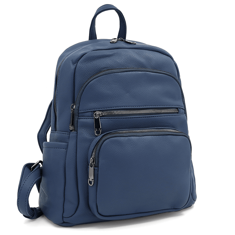 2 az 1-ben - Női hátizsák és táska Arelia - kék